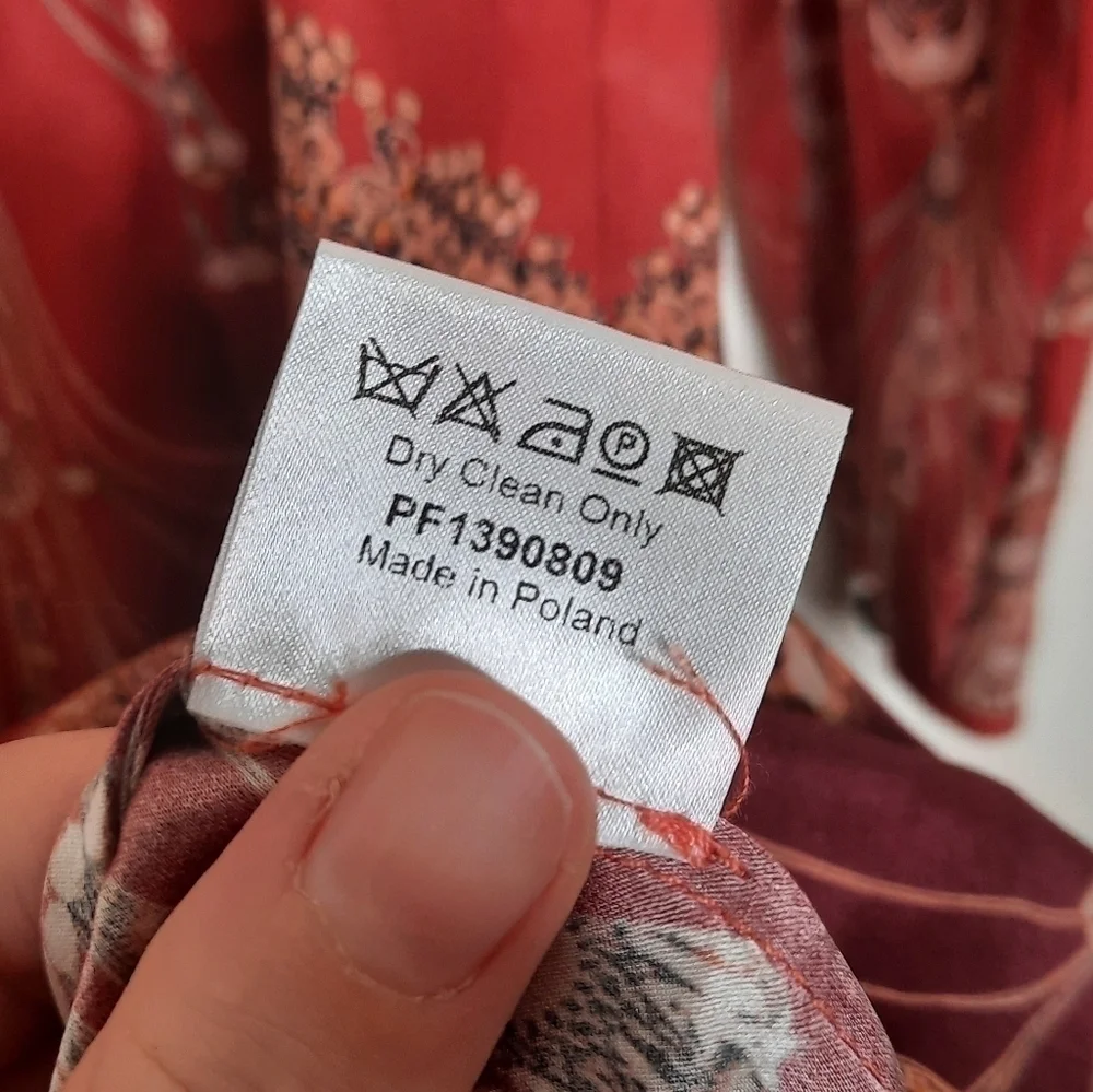 Matthew Williamson Red Silk Chandelier Print Dress 14